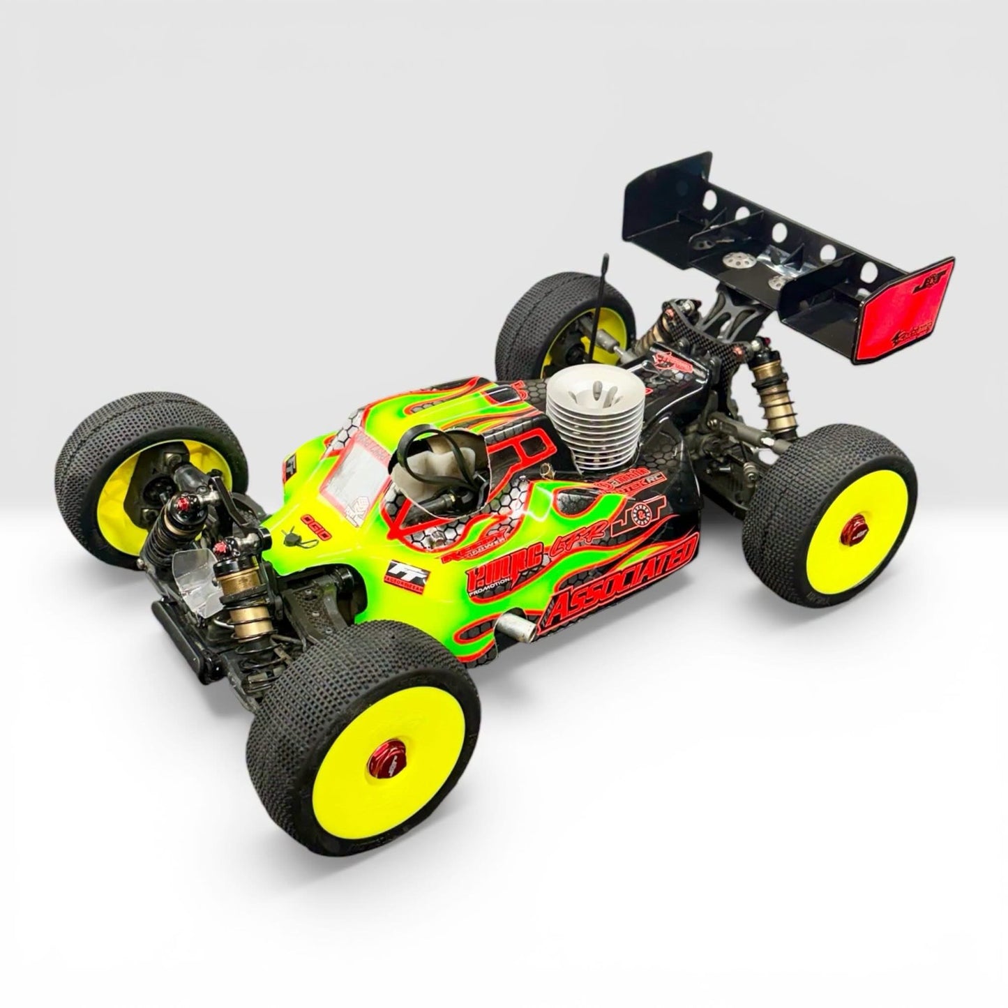 PMRC Hyperline Team Associated RC8B4.2 1/8 Buggy Body (Clear)