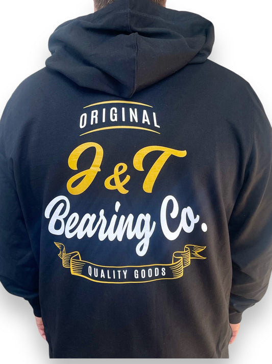J&T Bearing Company Vintage Zip Up Hoodie