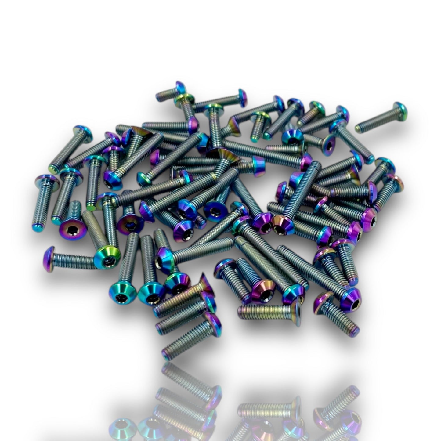 Tekno EB/ET48 2.2 Flat Top Upper Titanium Screw Kit (71pcs)