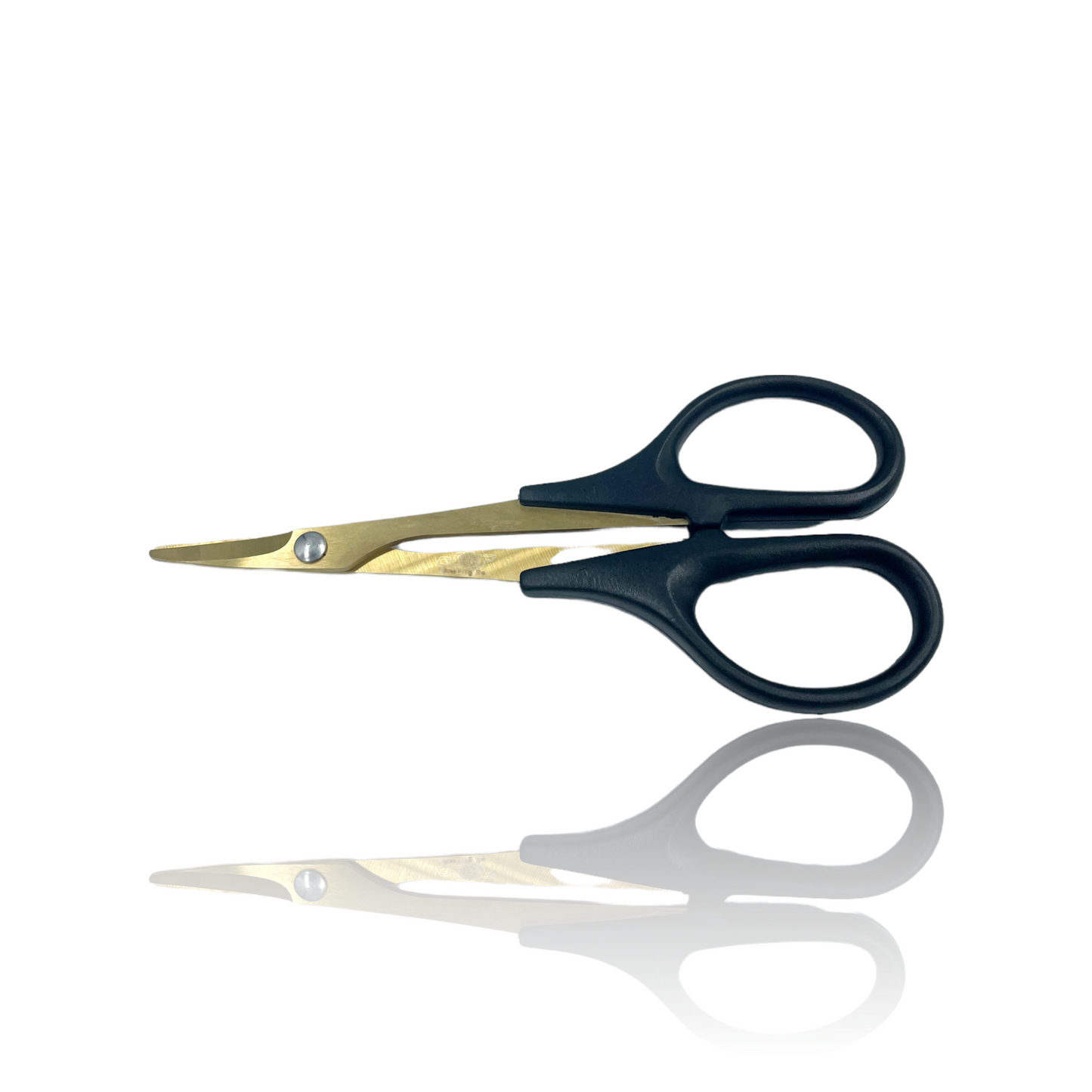 J&T Titanium Nitride Lexan Curved Scissors