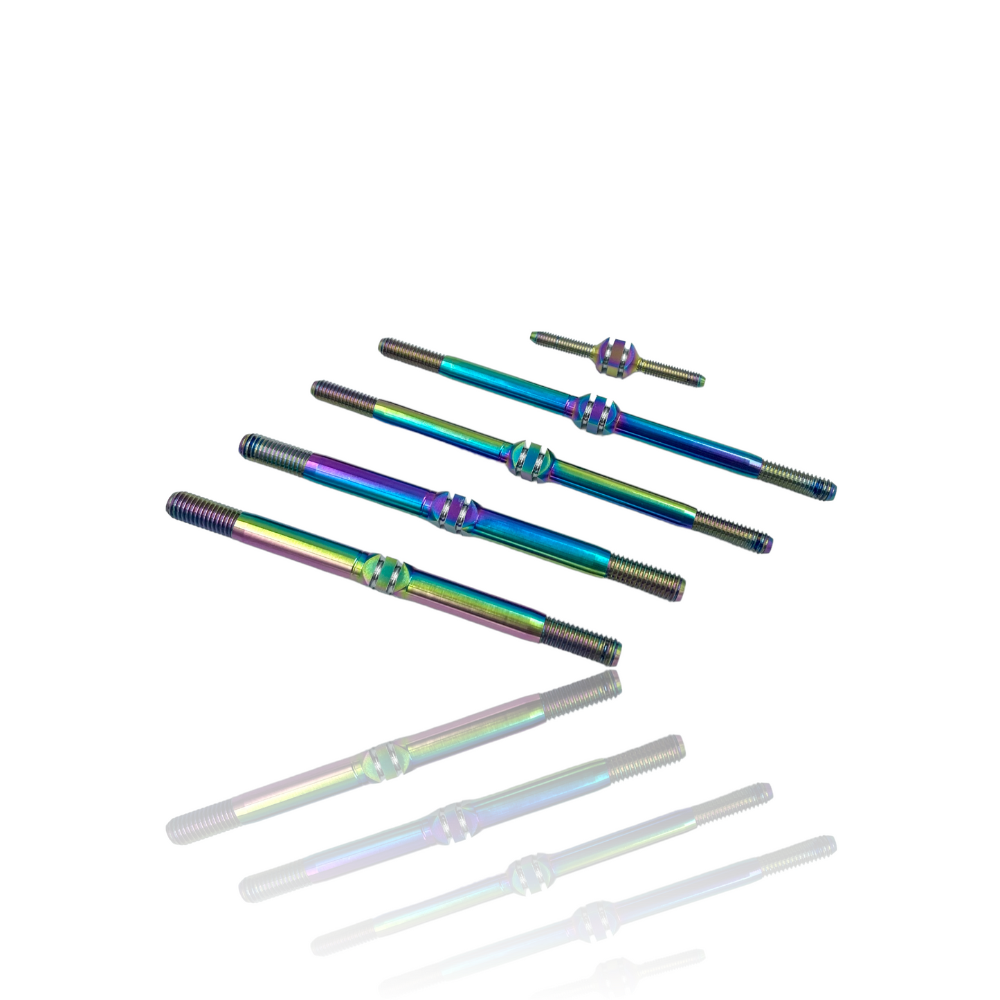 Associated RC8T4/RC8T4e RC8T3.2/RC8T3.2e Titanium "Milled'' Turnbuckles