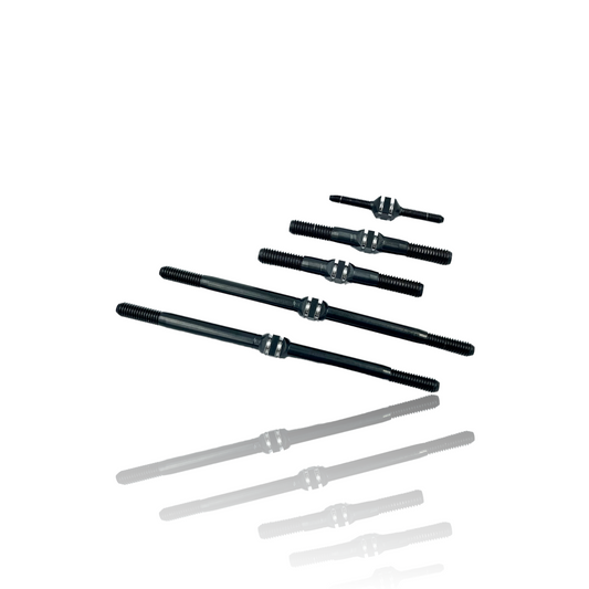 Mugen MBX8TR/MBX8TR eco Titanium "Milled'' Turnbuckles