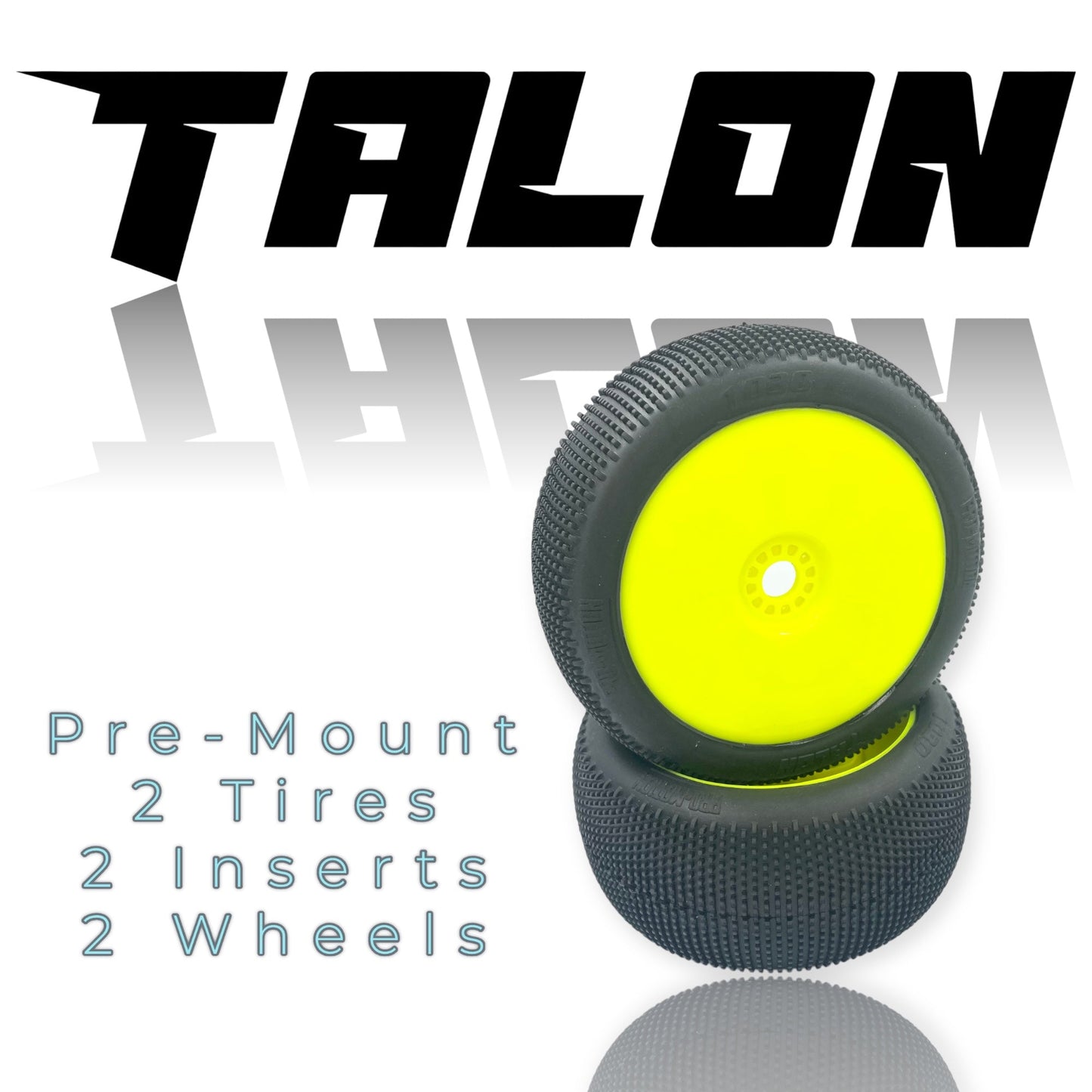 Talon 8th Scale Truggy Pre-Mount Yellow