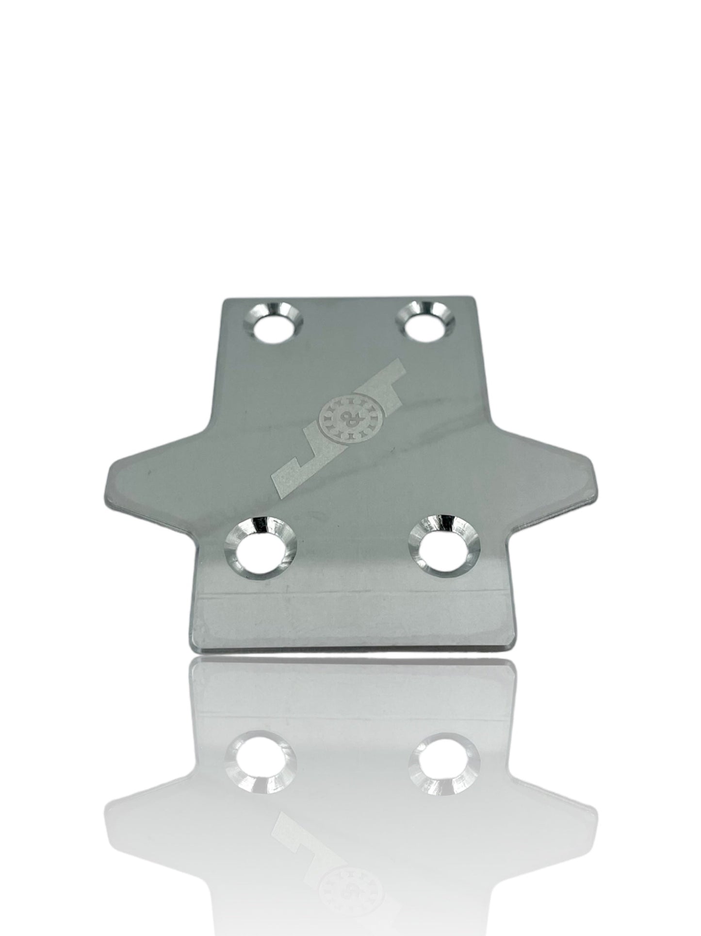 HB D8 WS Stainless Skid Plate Front