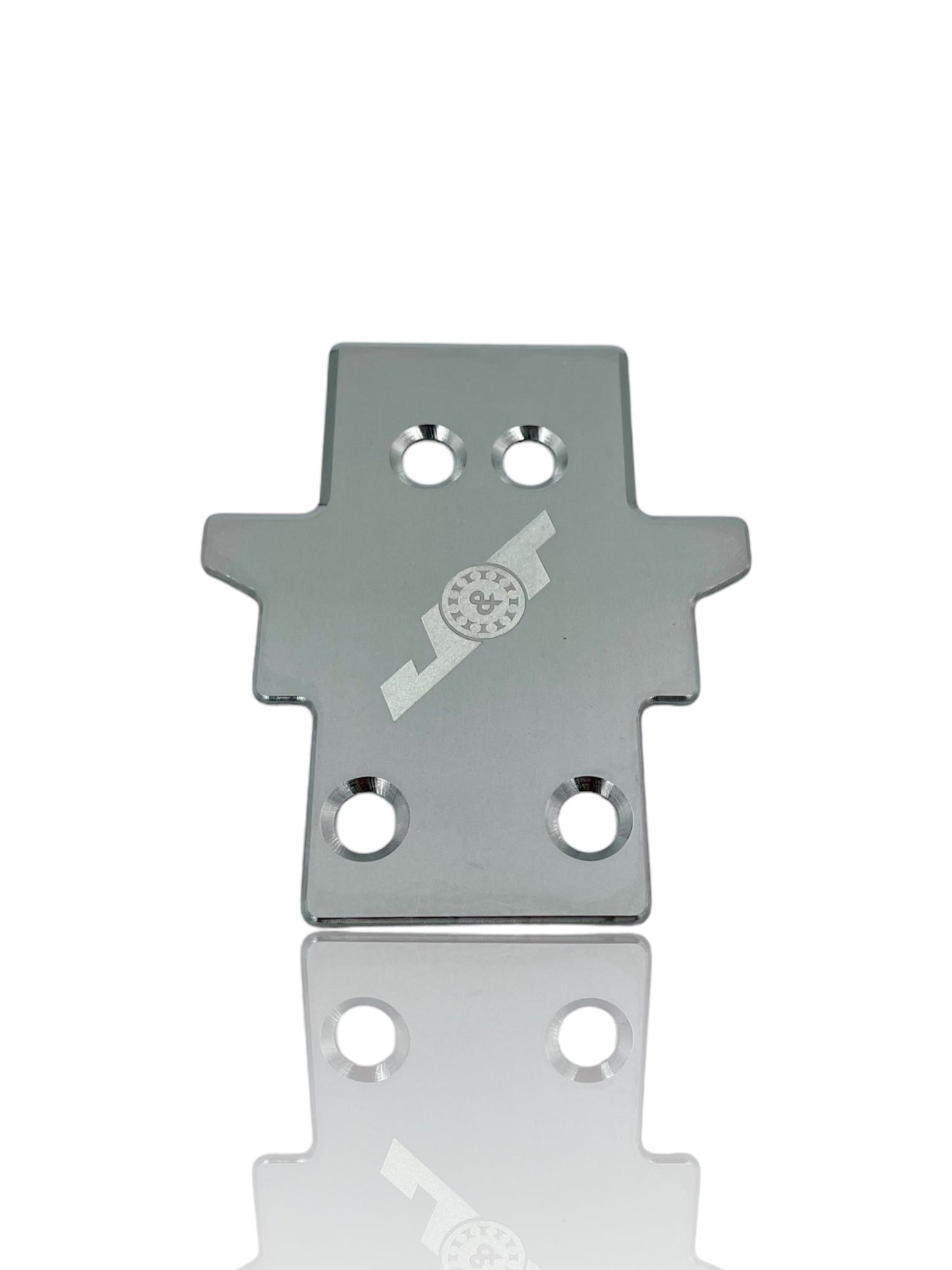 J&T Tekno NB48/EB48 2.2, 2.1 Stainless Skid Plate Rear