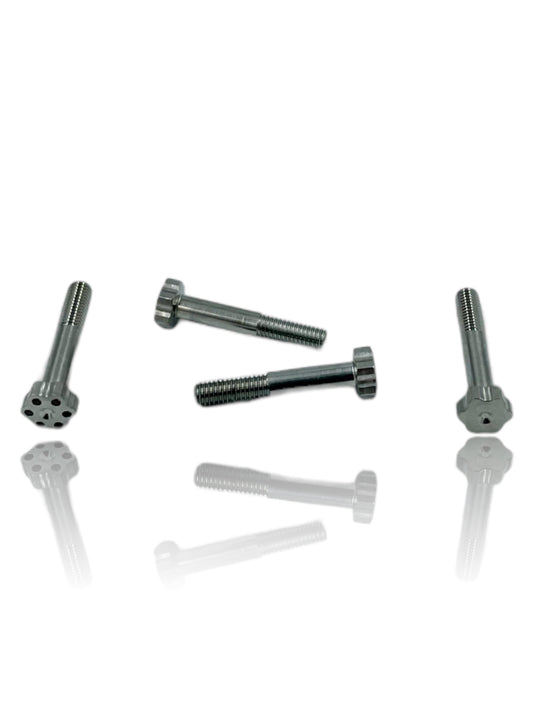 J&T Premium Titanium Lower Shock Screw Set