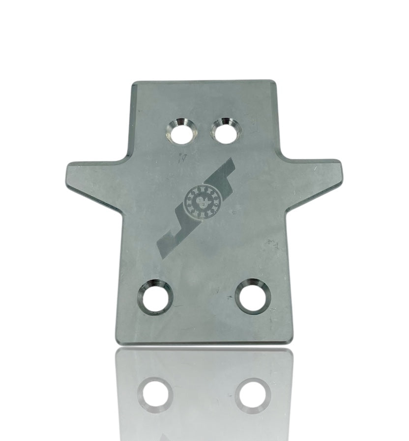 J&T Tekno NT48 2.2 Stainless Skid Plate Rear