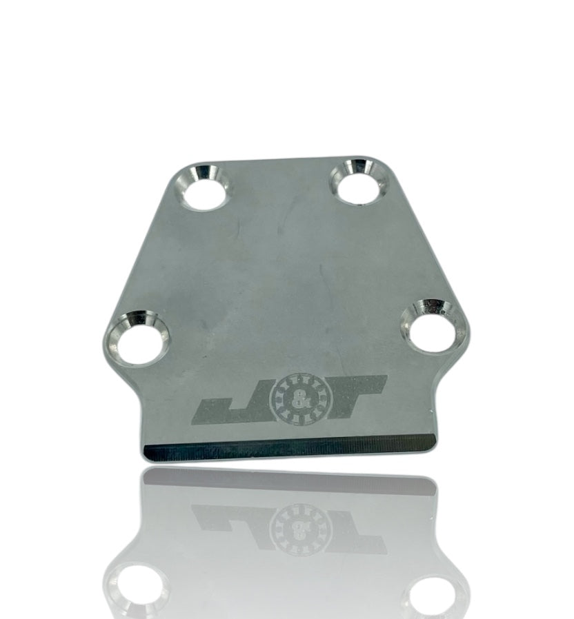 J&T Tekno MT410/SCT410.3 Stainless Skid Plate Rear