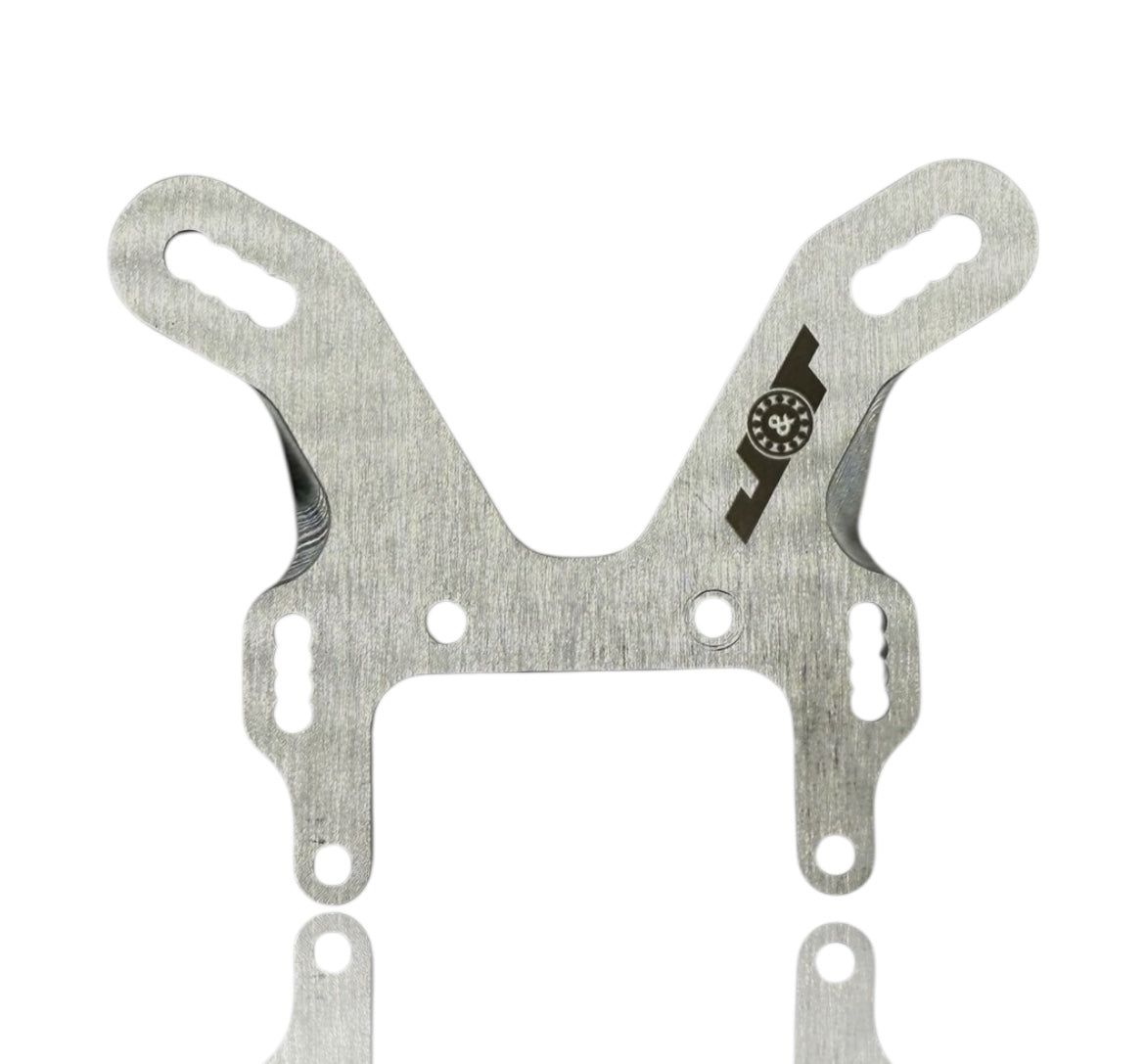 J&T Aluminum Short Shock Tower Tekno NB/EB48 2.2 Front