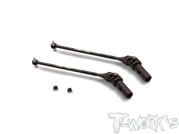 T-Works Steel Rear Universal Joint Set 93.5mm (Tekno NB/EB48 2.2) 2pcs