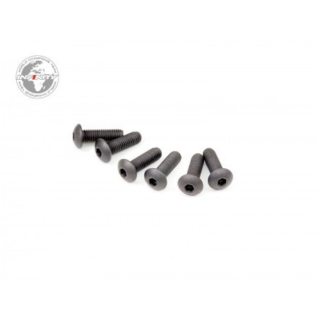 INFINITY M5x16mm TITANIUM UFO HEAD SCREW (6pcs)