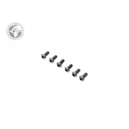 INFINITY M2.5x6mm BUTTON HEAD SCREW (6pcs) - Faster RC HobbiesInfinityFaster RC HobbiesB012506