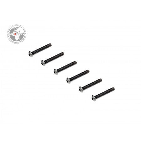 INFINITY M3x20mm BUTTON HEAD SCREW (6pcs) - Faster RC HobbiesInfinityFaster RC HobbiesB01320