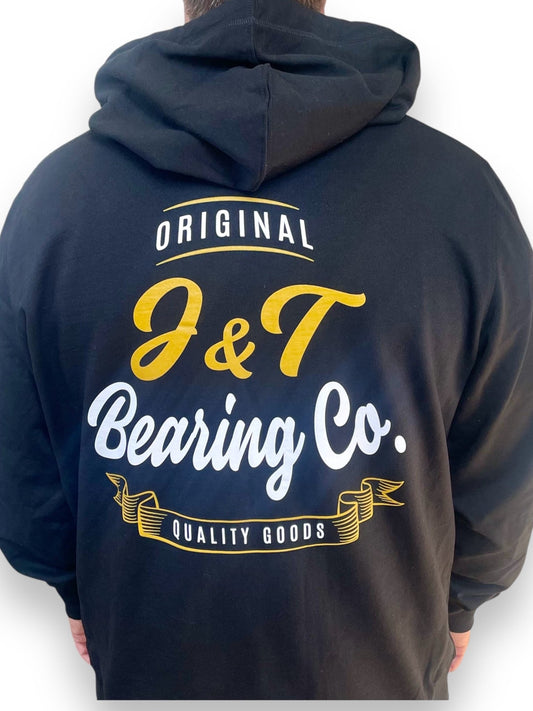J&T Bearing Company Vintage Zip Up Hoodie - Faster RC HobbiesApparelJ&T Bearing CoFaster RC Hobbies