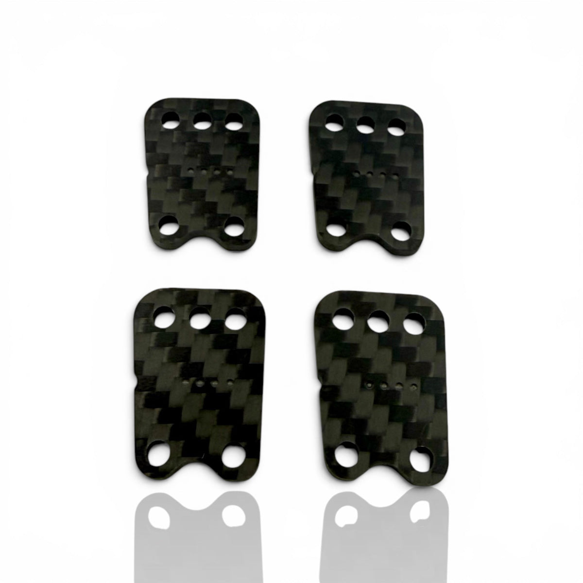 J&T Carbon Fiber Mugen Rear Hub Plate (4 Dot) - Faster RC HobbiesUniversal Carbon PartsJ&T Bearing CoFaster RC HobbiesJT12969