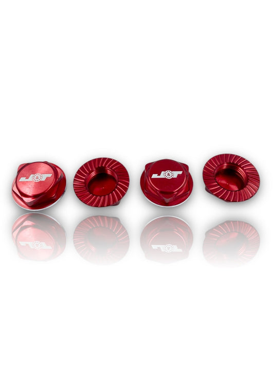 J&T Serrated Closed 17mm Wheel Nuts - Faster RC HobbiesAluminum Option PartsJ&T Bearing CoFaster RC HobbiesJT11160-R