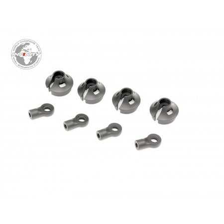 INFINITY SHOCK BALL END & SPRING RETAINER (4pcs)