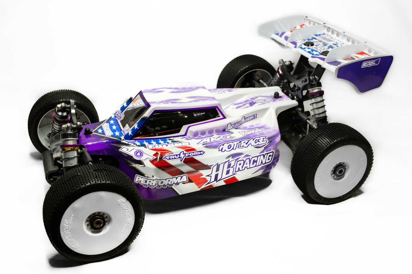 TRU-Form CO-1 "LP" 1/8 Buggy Body (Clear)
