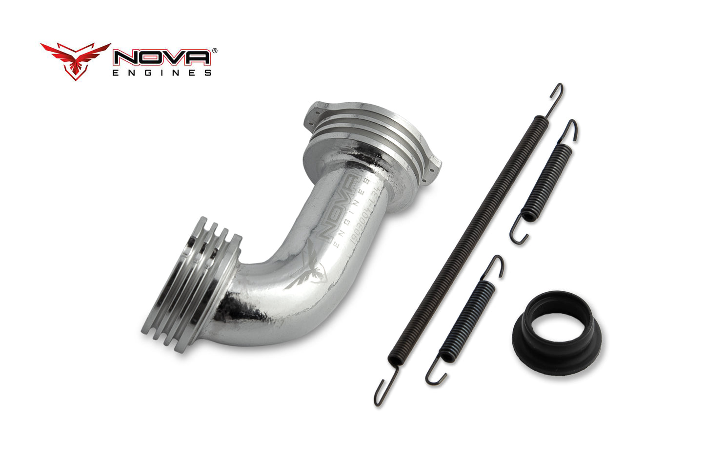 KOMBO PIPE EFRA 2181 + MANIFOLD 34MM 90°/90° - ON Road