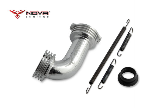 KOMBO PIPE EFRA 2181 + MANIFOLD 34MM 90°/90° - ON Road