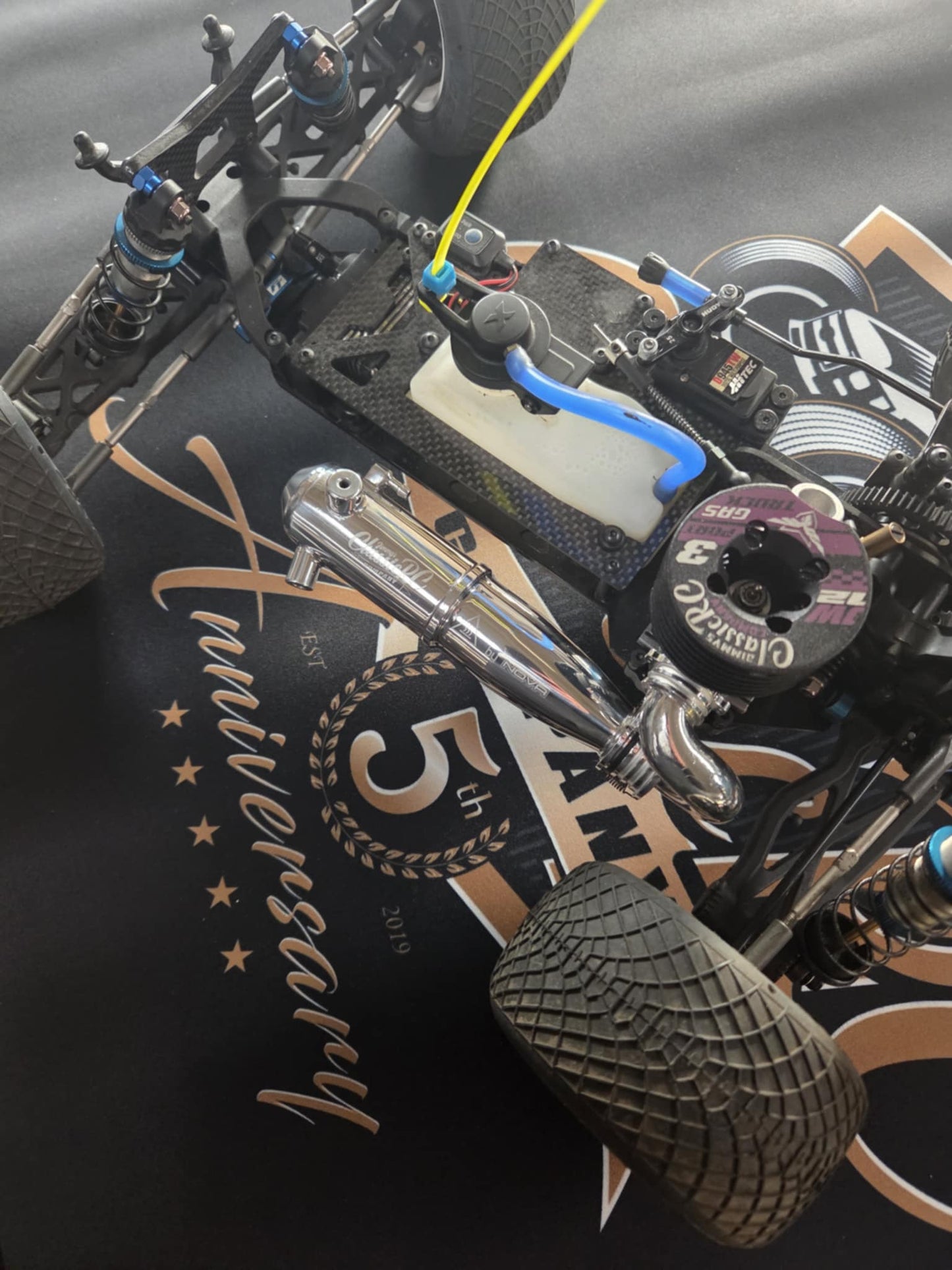 Classic Stadium Truck Exhaust - 2wd Rear Exhaust