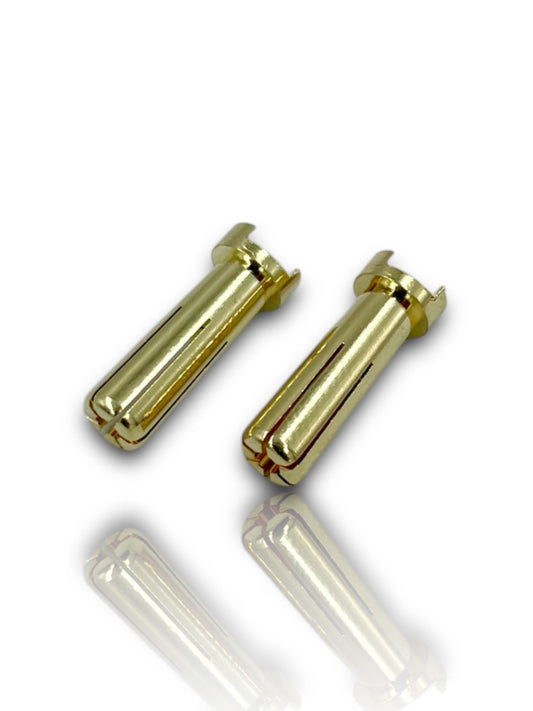 5mm Low Profile Gold Bullets (2pcs) - Faster RC HobbiesAluminum Option PartsJ&T Bearing CoFaster RC HobbiesJT12046