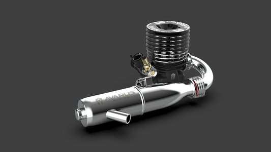 Avarus Nitro Engine and pipe combo