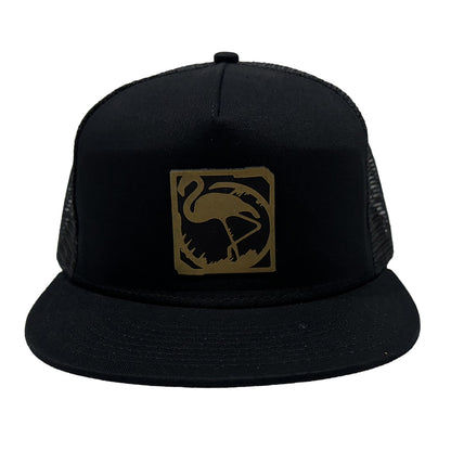 RaceCraft USA Flamp-Stamp Trucker Hat (Flatbill)