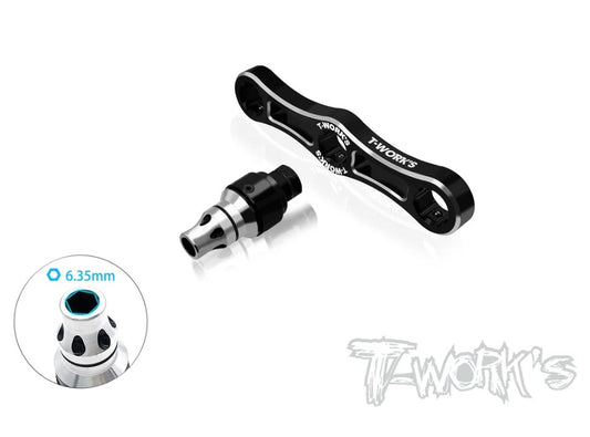 T-Works Multi-Purpose Wrench With 6.35mm Hex Driver Power Tool Holder Adapter