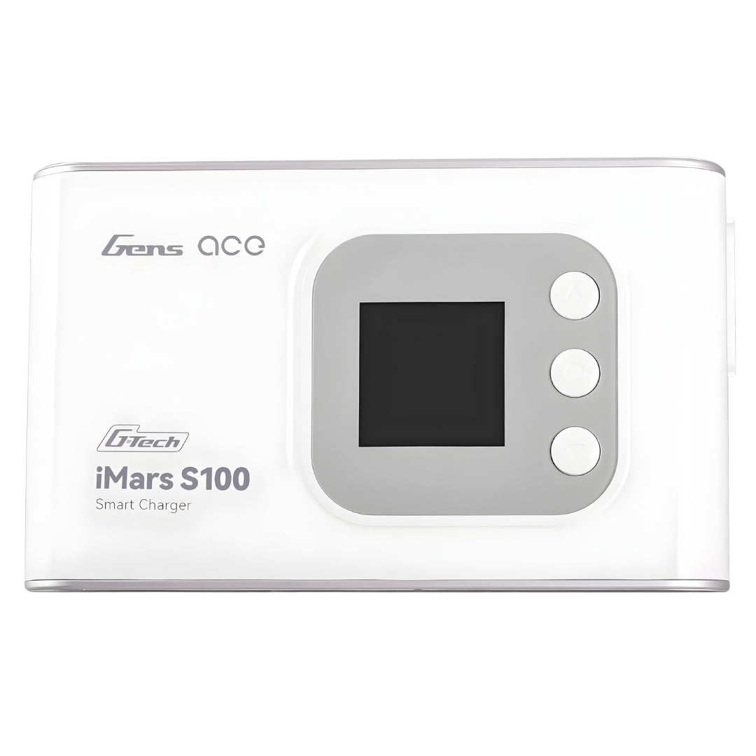 GENS ACE IMARS S100 G-TECH AC BALANCE RC BATTERY SMART CHARGER WHITE