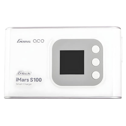 GENS ACE IMARS S100 G-TECH AC BALANCE RC BATTERY SMART CHARGER WHITE