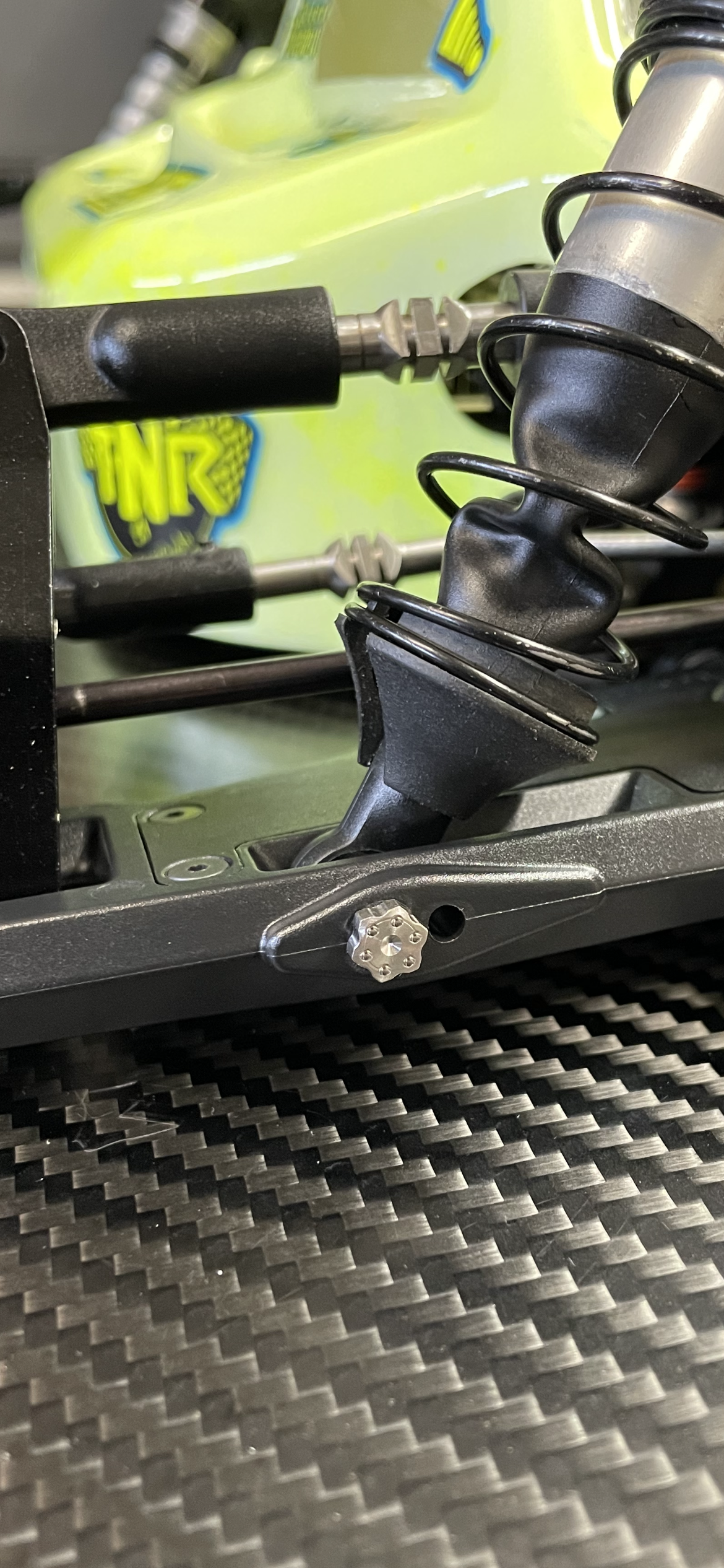 J&T Premium Titanium Lower Shock Screw Set