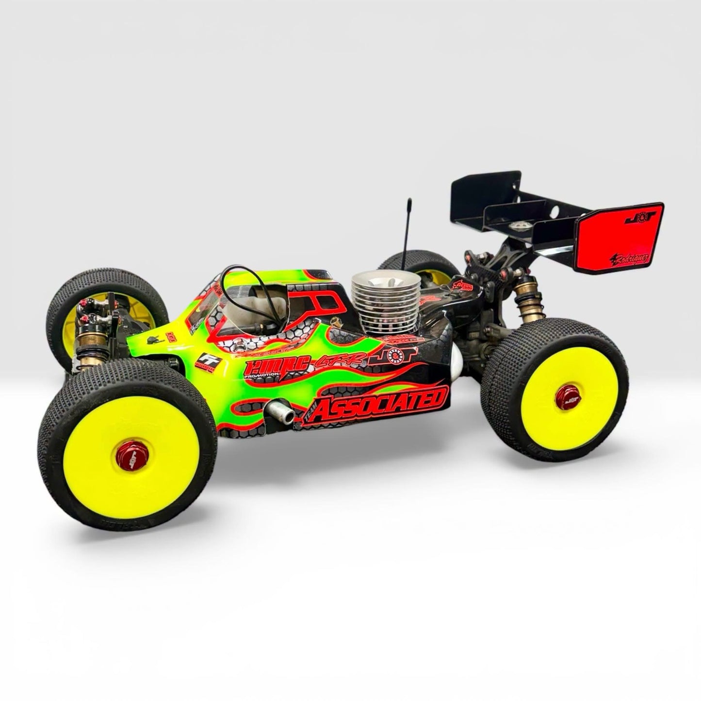 PMRC Hyperline Team Associated RC8B4.2 1/8 Buggy Body (Clear)