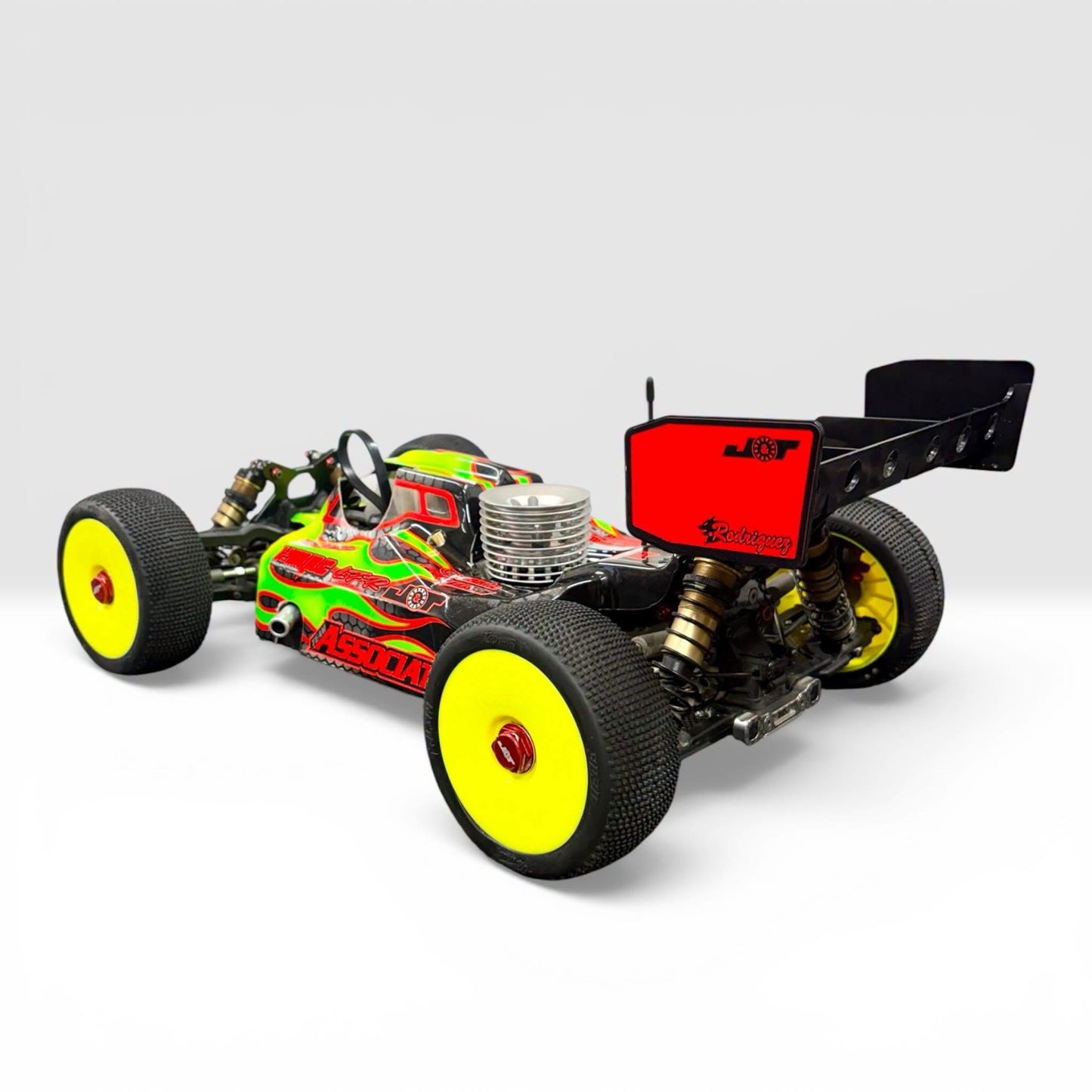 PMRC Hyperline Team Associated RC8B4.2 1/8 Buggy Body (Clear)