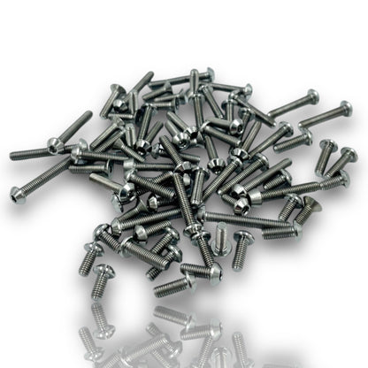Tekno NB/NT48 2.2 Flat Top Upper Titanium Screw Kit (96pcs)