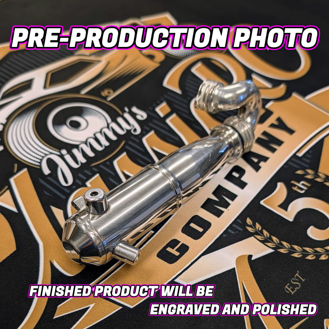 Classic Stadium Truck Exhaust - 2wd Rear Exhaust