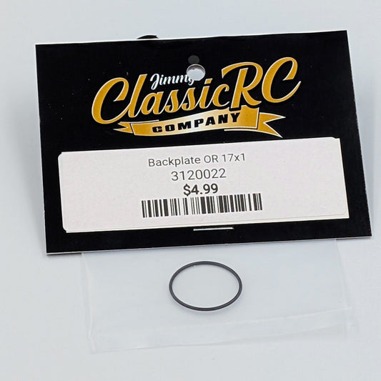 Backplate O-Ring (17x1) (for all JW12)