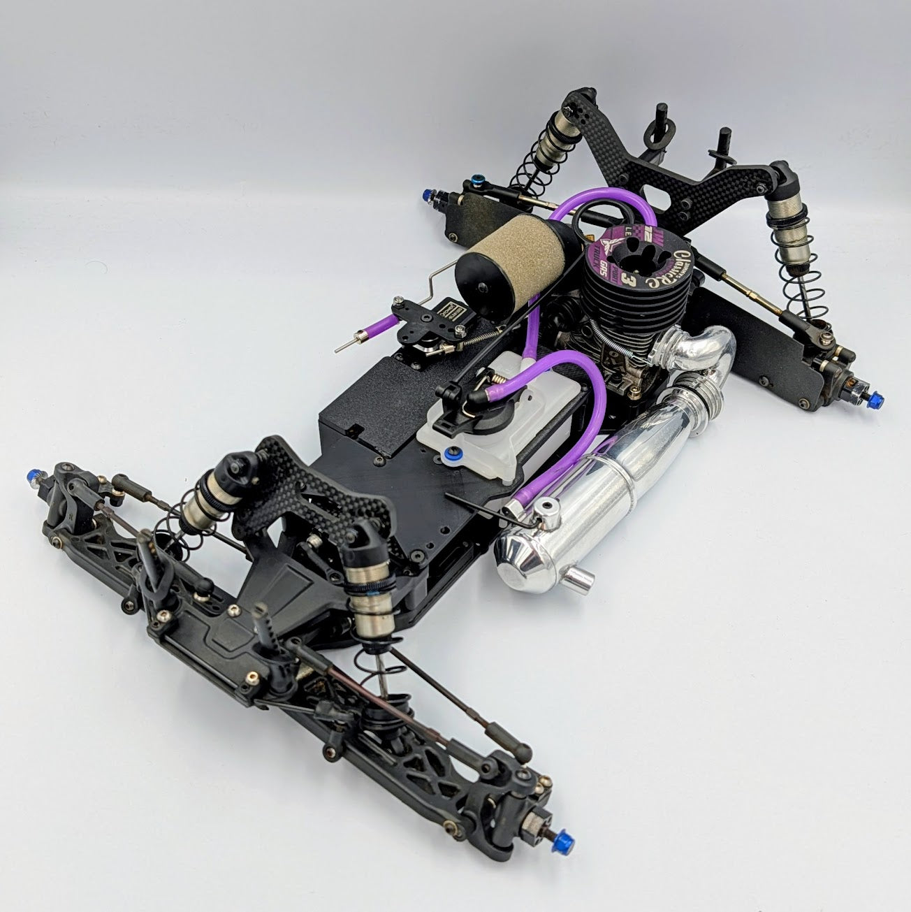 Classic Stadium Truck Exhaust - 2wd Rear Exhaust