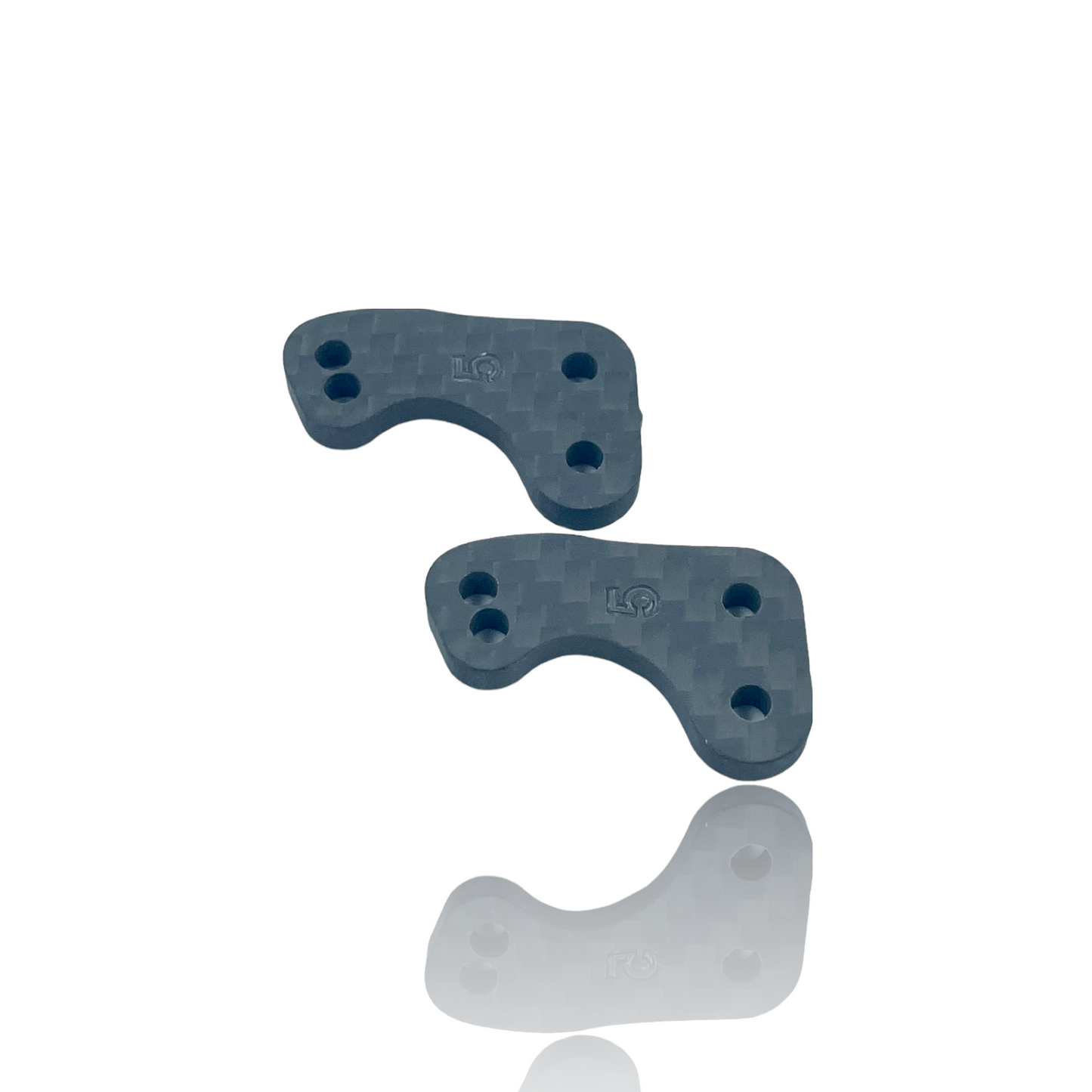 HB D8 WS/D8T 4mm Steering Plates #5