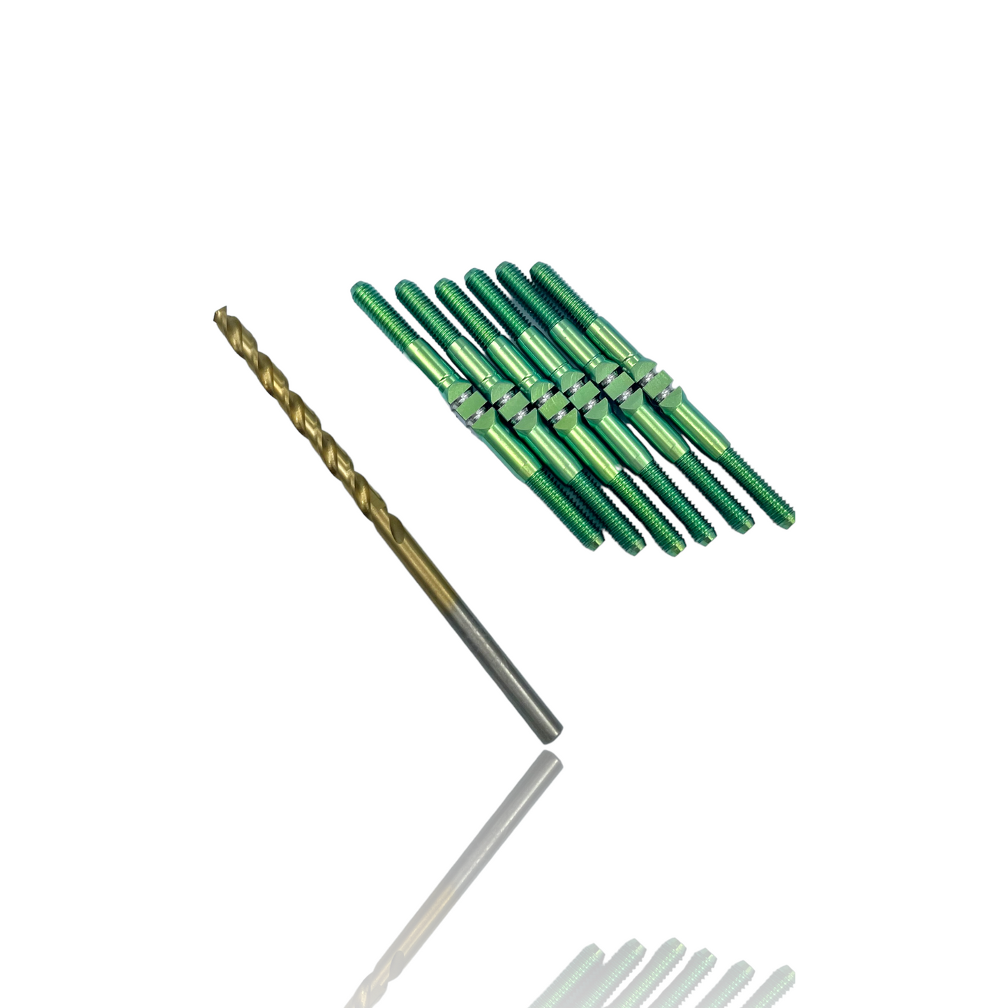 TLR 22S 2WD Dirt Oval Late Model Titanium "Milled'' XD Turnbuckles