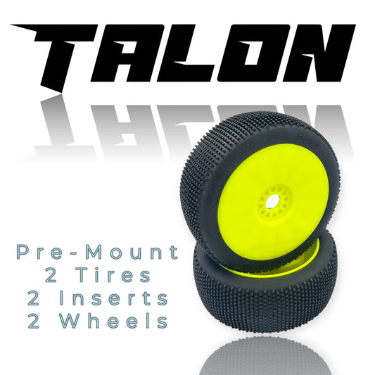 Talon 8th Scale Buggy Pre-Mount Yellow