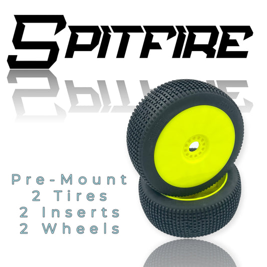 Spitfire 8th Scale Buggy Pre-Mount Yellow