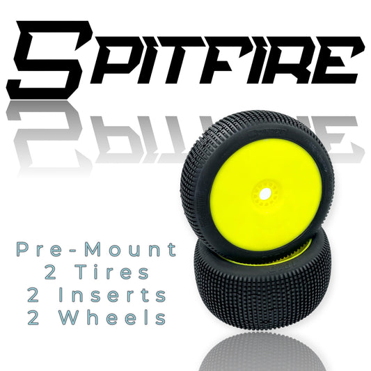 Spitfire 8th Scale Truggy Pre-Mount Yellow