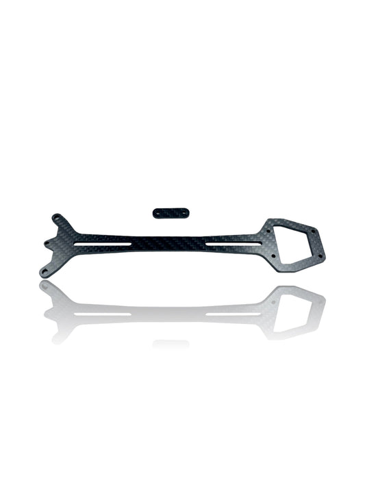 HB Racing E8 World Spec Top Deck Chassis Brace (Flex)