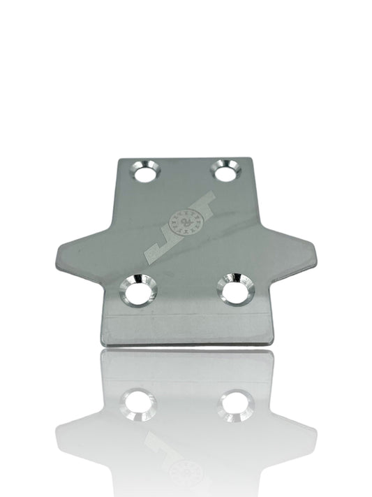 HB D8 WS Stainless Skid Plate Front