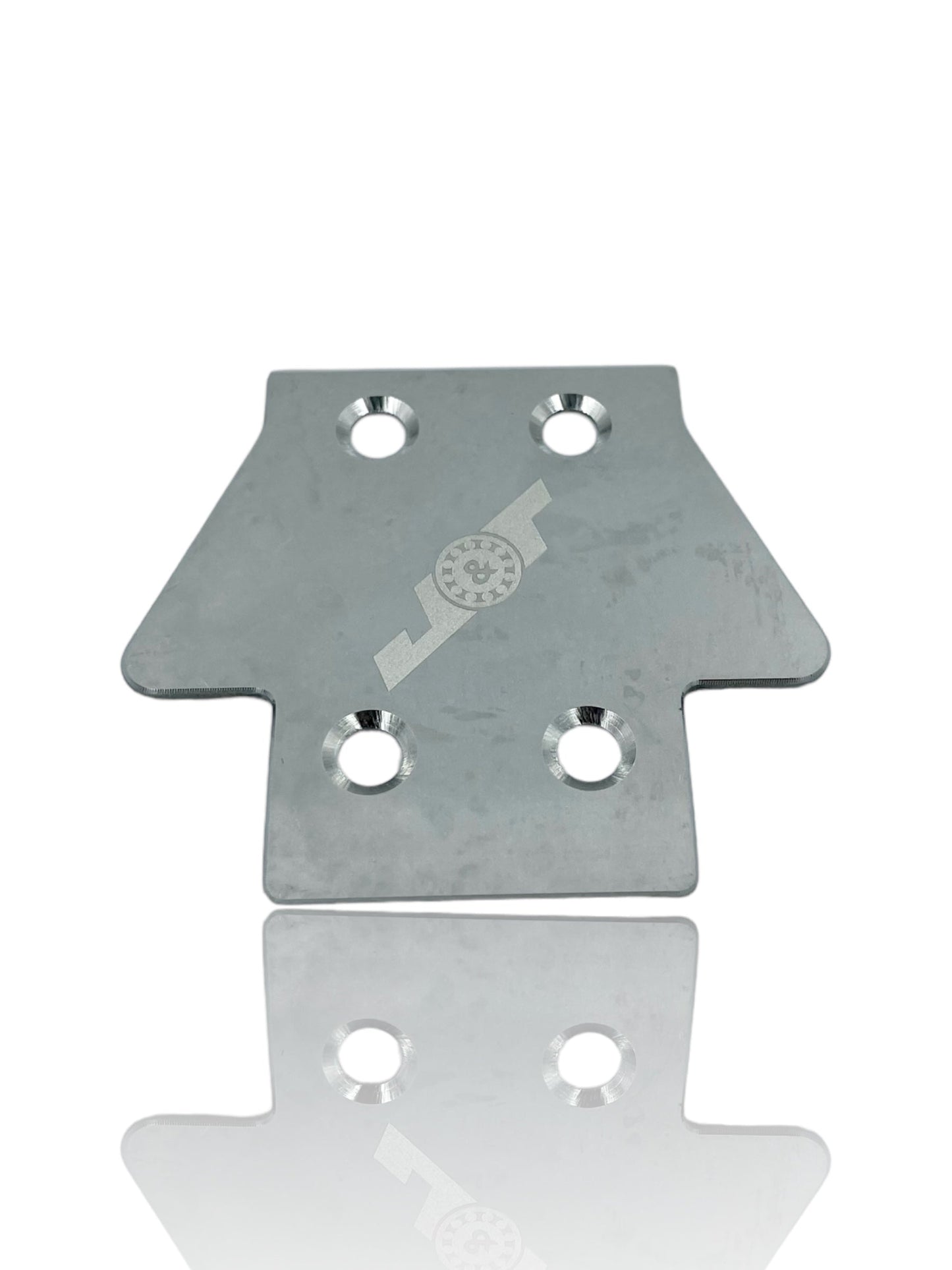 AE RC8B4/RC8B4.1 Stainless Skid Plate Front