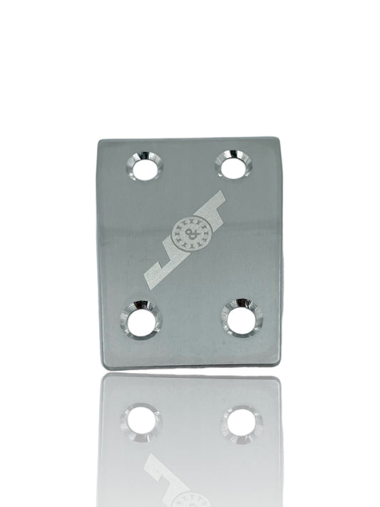 AE RC8B4/RC8B4.1 Stainless Skid Plate Rear