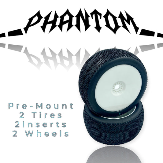 Phantom 8th Scale Truggy Pre-Mount White