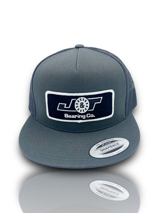 J&T Bearing Co Dark Grey Patch Hat