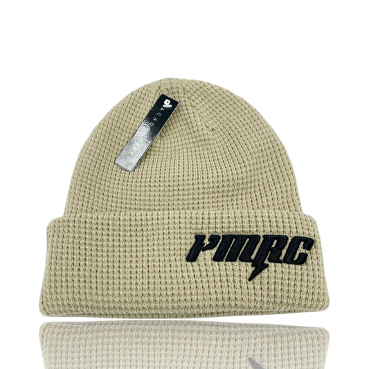 PMRC Lightning Tan Waffle Beanie